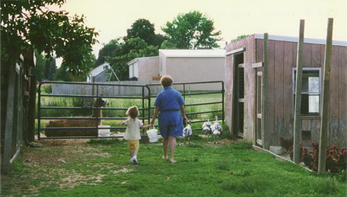 We're off to do the chores